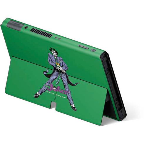 DC Comics The Joker Classic Art Pose Nintendo Switch OLED (2021) Skin